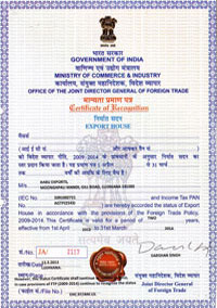 Babu Exports Ludhiana Export License